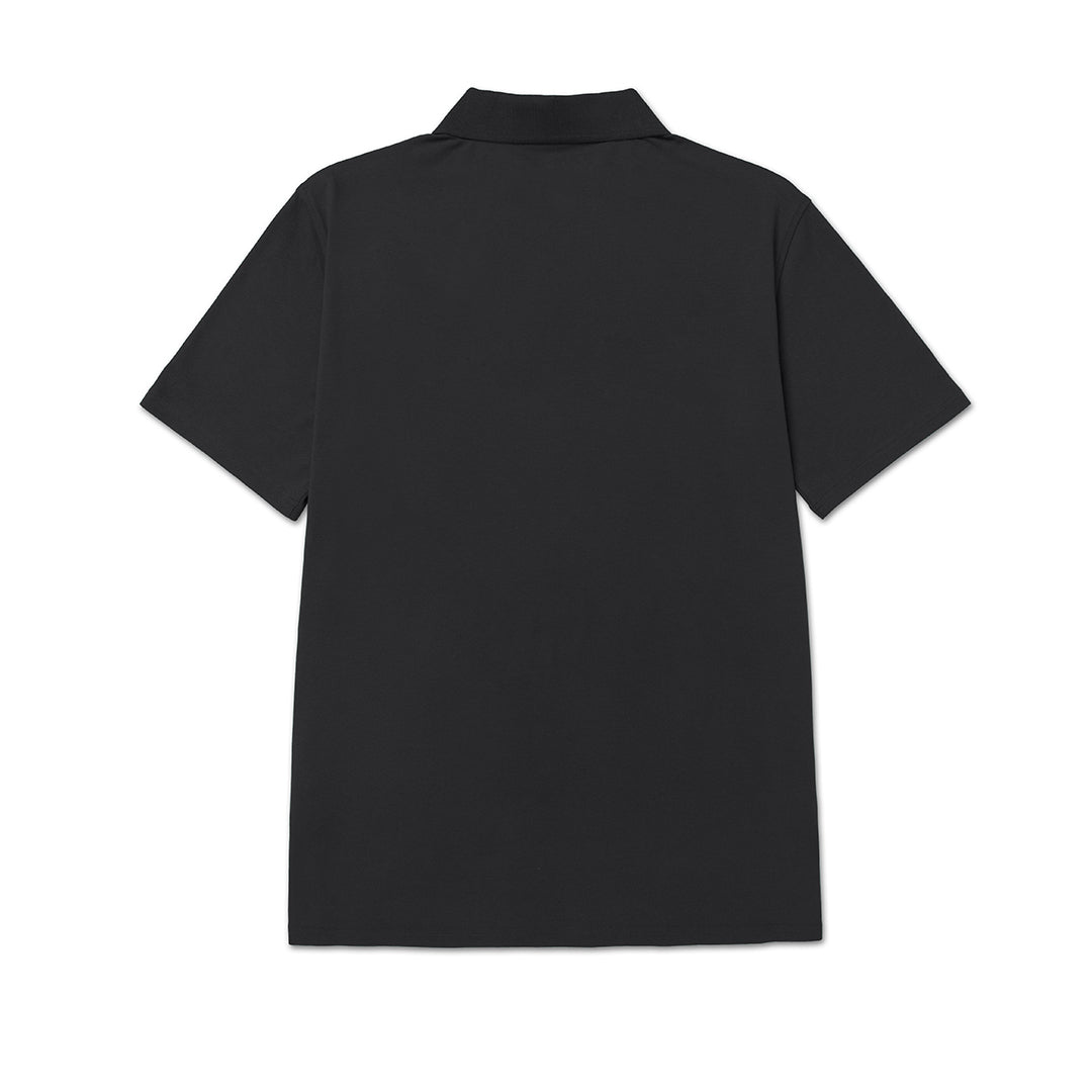 Camisa polo Cat Logo para hombre color negro