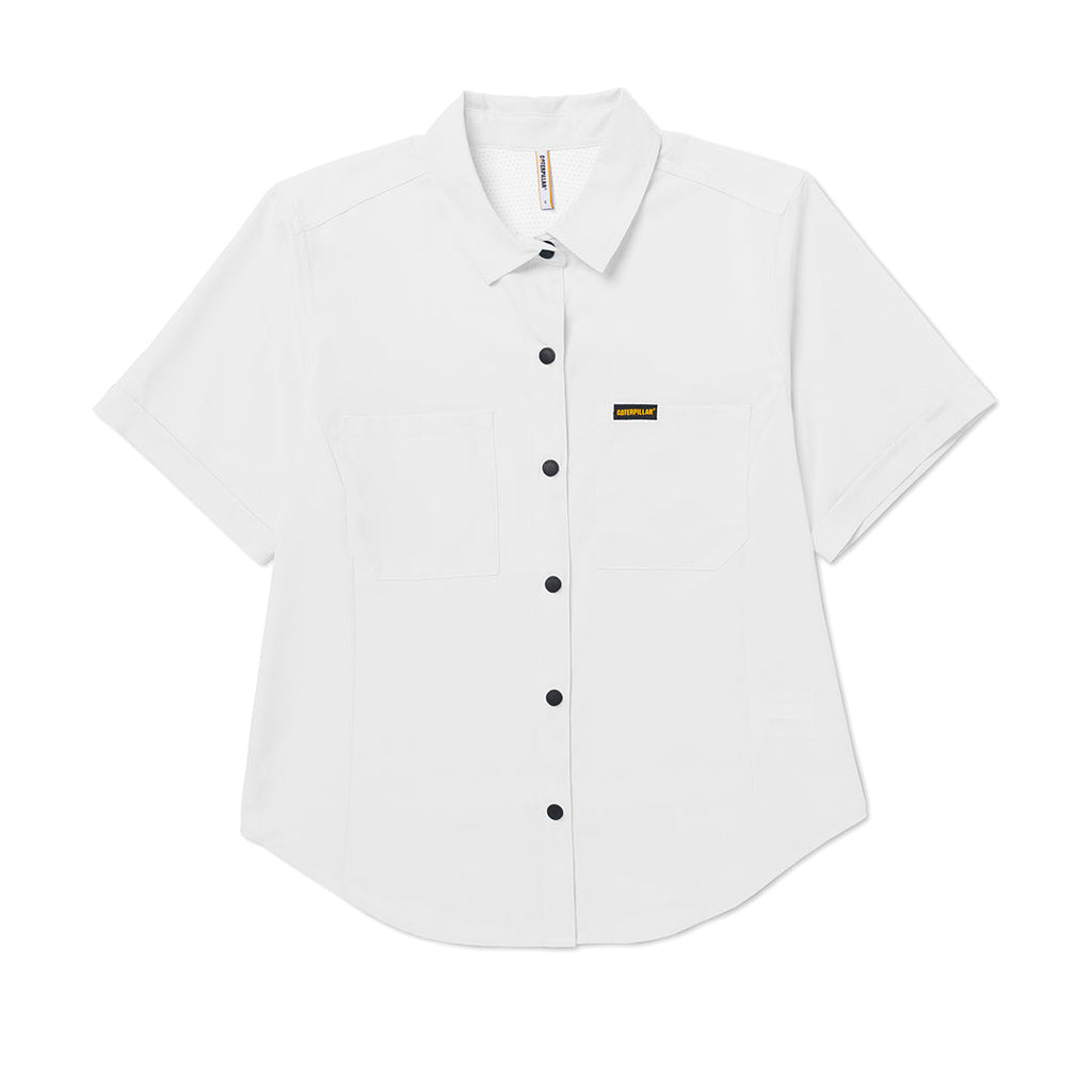 Camisa W Lightweight Tech para mujer color blanco