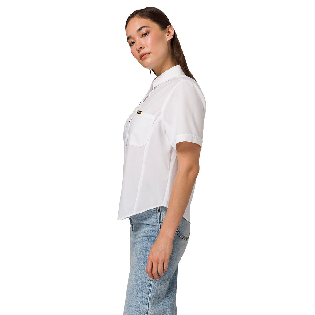 Camisa W Lightweight Tech para mujer color blanco