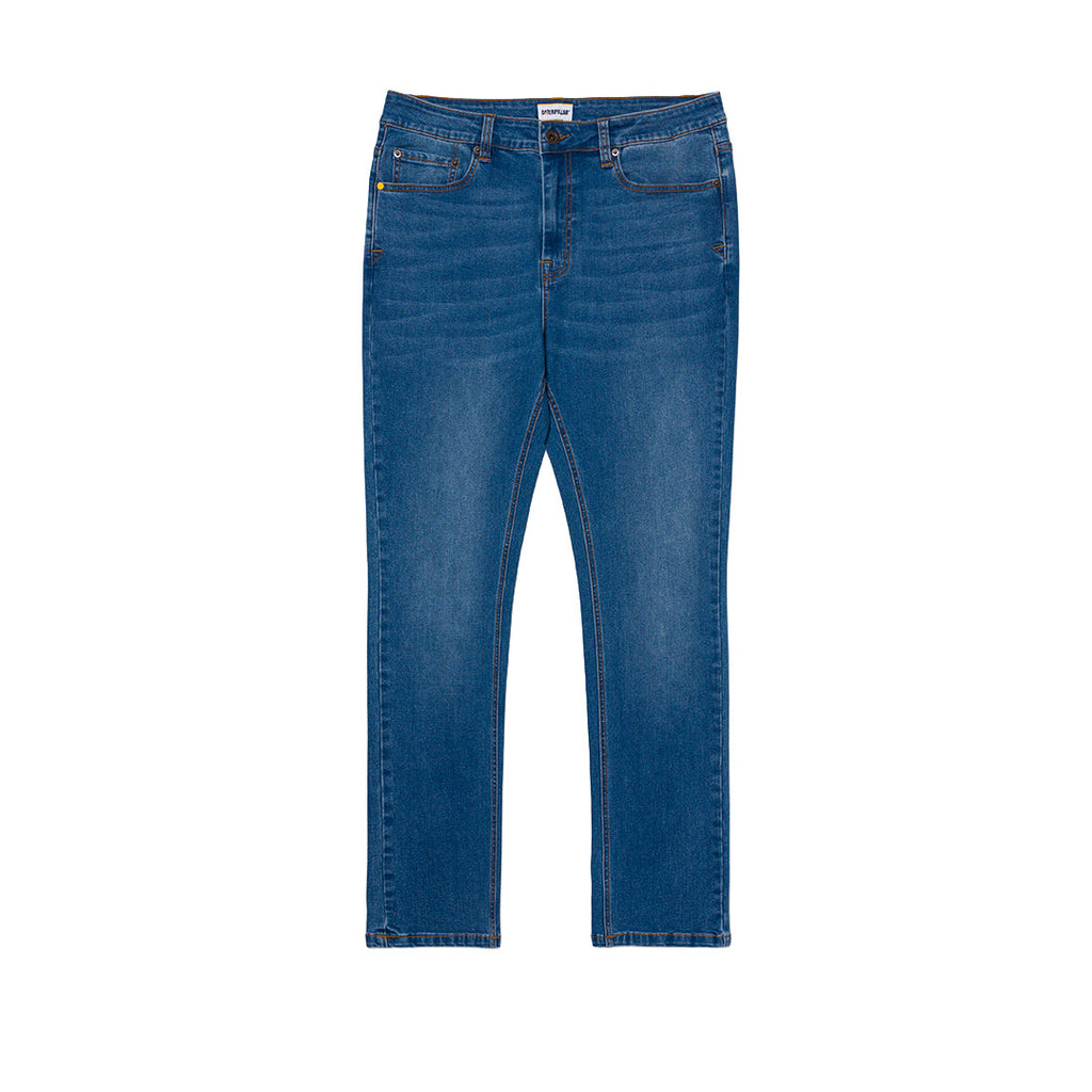 Jeans skinny Triblend para hombre color indigo