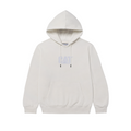 Hoodie Fleece Cat Logo para hombre color blanco