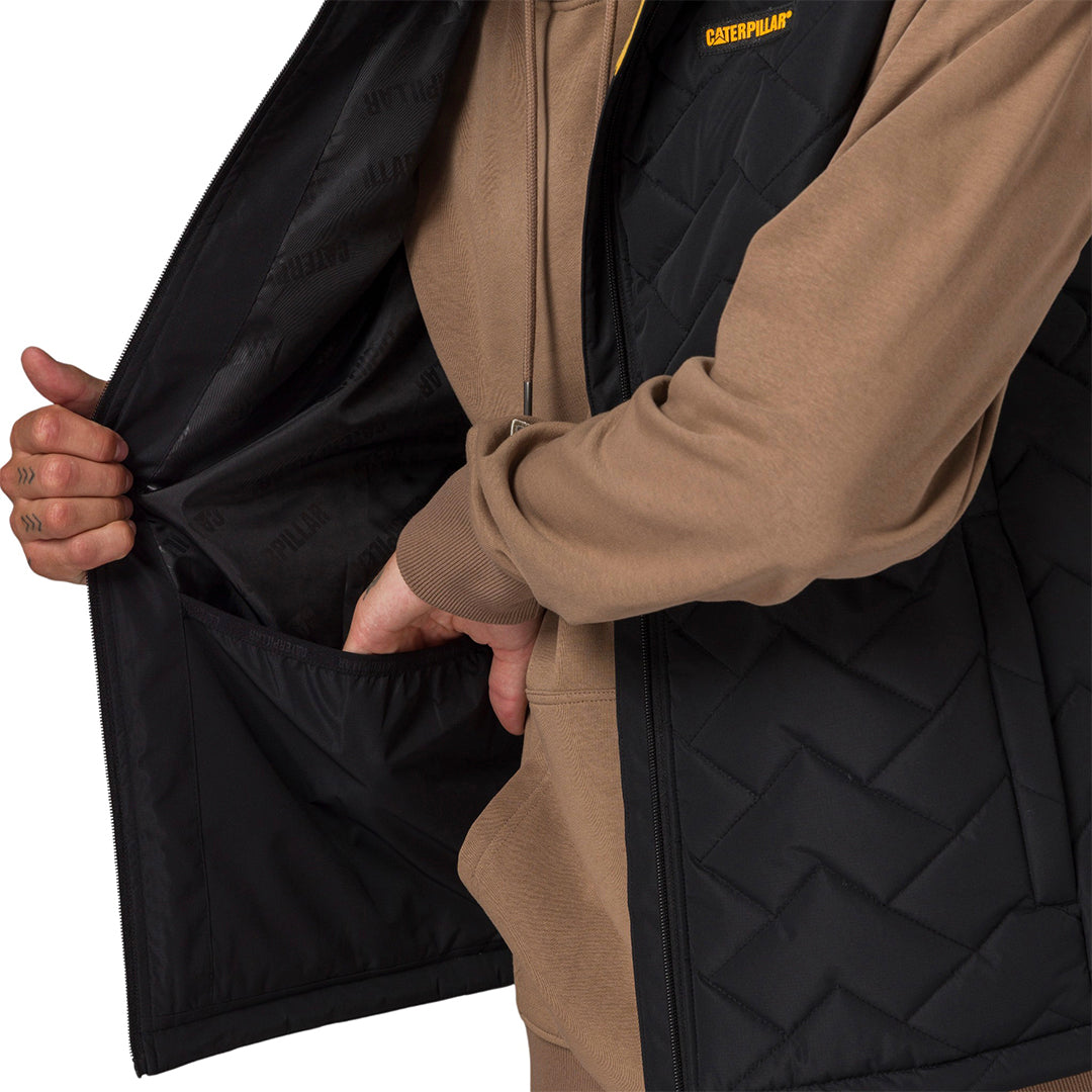 Chaleco Mediumweight Insulated para hombre color negro