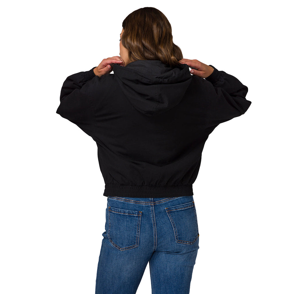 Jacket Bomber para mujer color negro