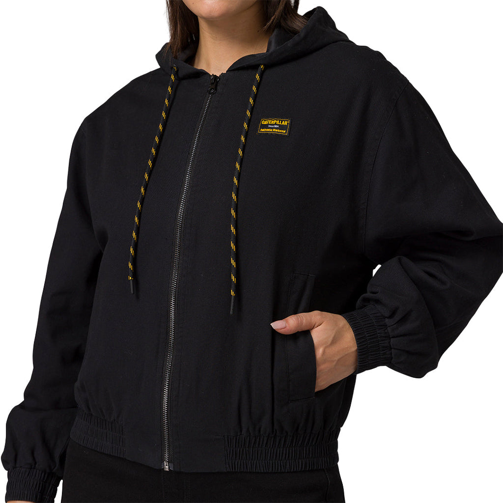 Jacket Bomber para mujer color negro