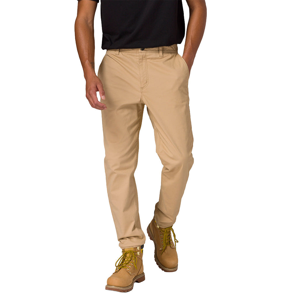 Pantalón chino Tapered para hombre color beige