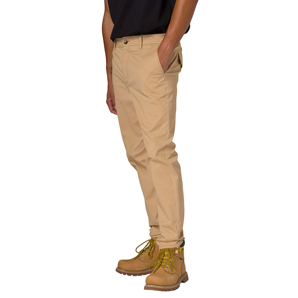 Pantalón chino Tapered para hombre color beige