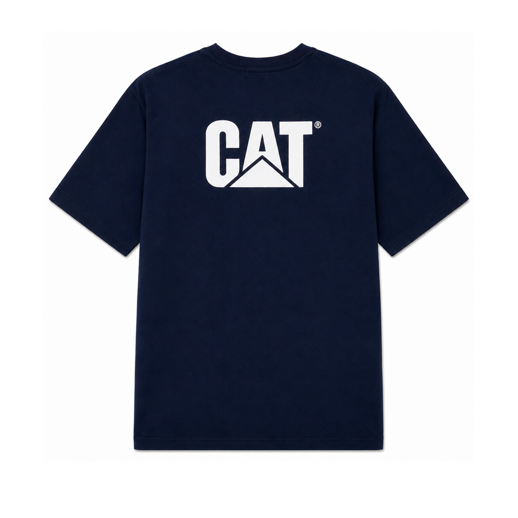 Camiseta Caterpillar para hombre color navy