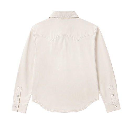 Camisa Canvas para hombre color blanco