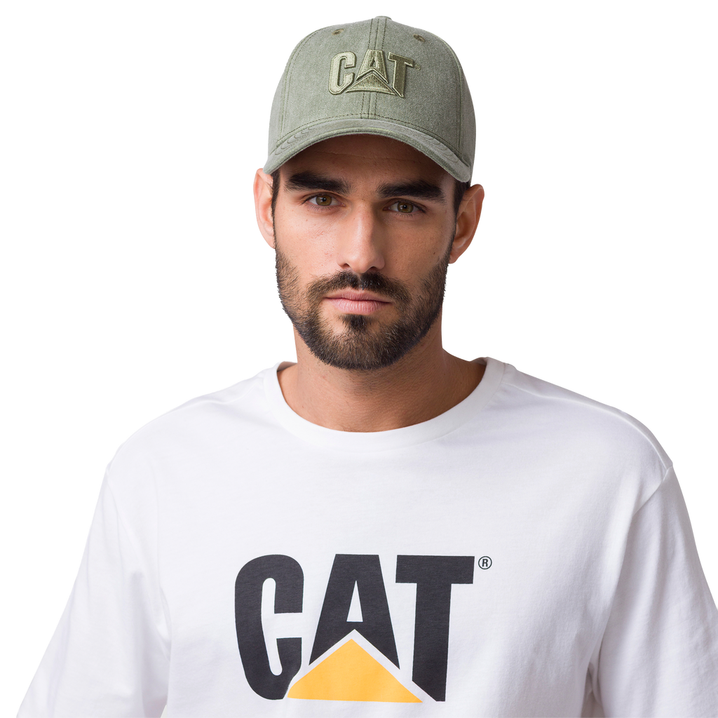 Gorra Pigment Dyed unisex color olivo