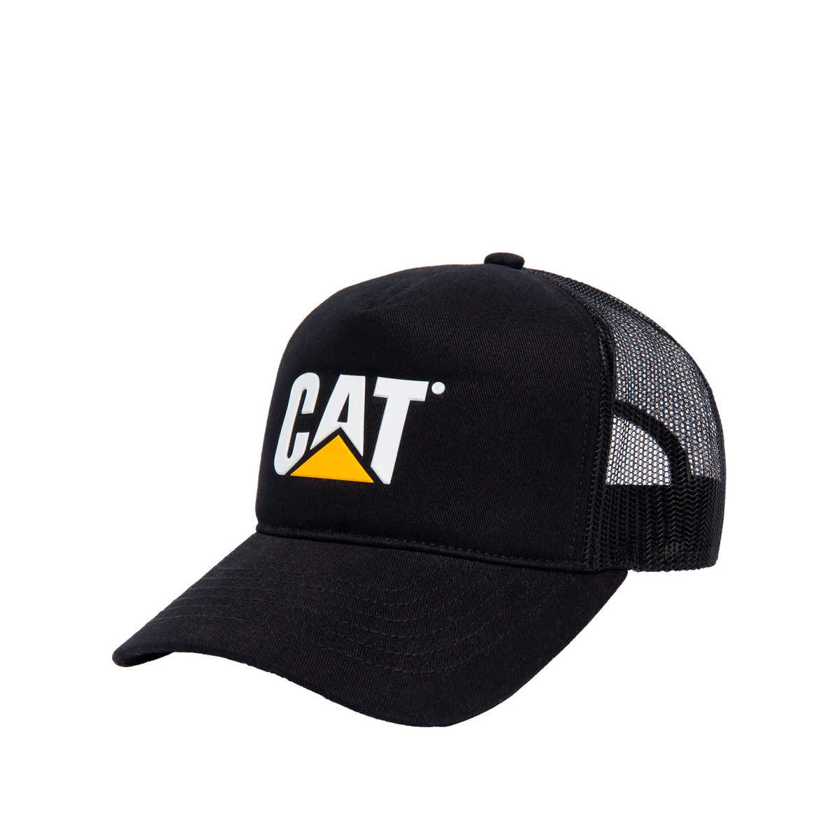Gorra Cat Logo Mesh unisex color negro