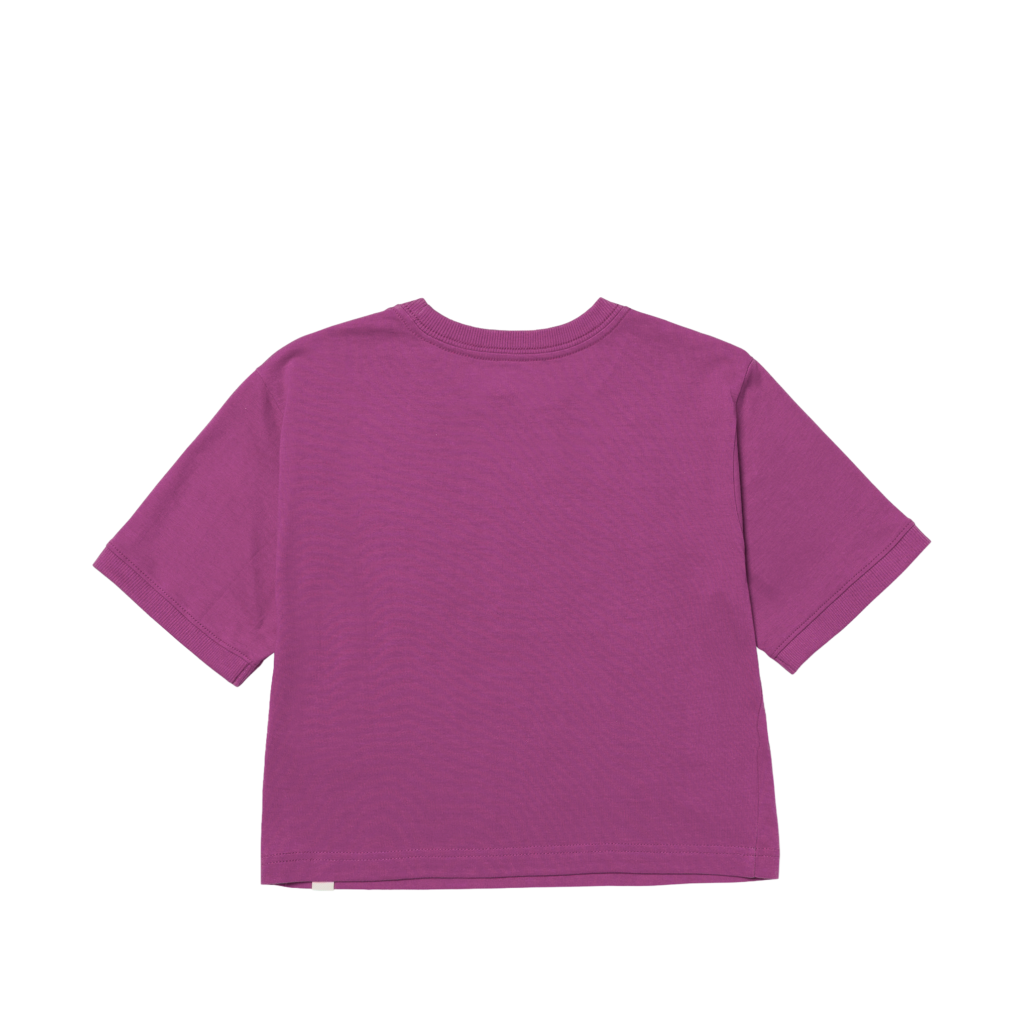 Camiseta Caterpillar Ringer para mujer color morado