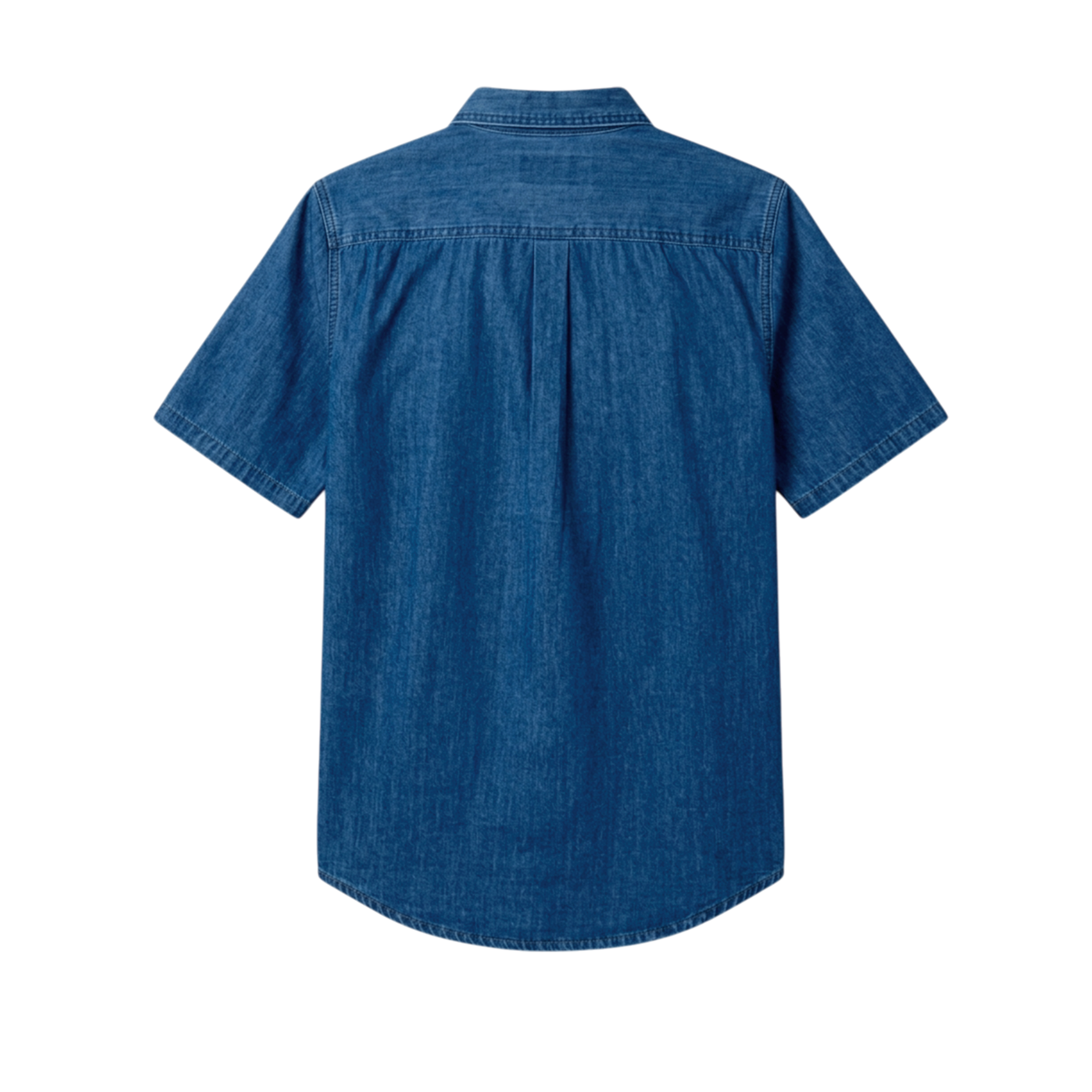 Camisa Chambray para hombre color azul