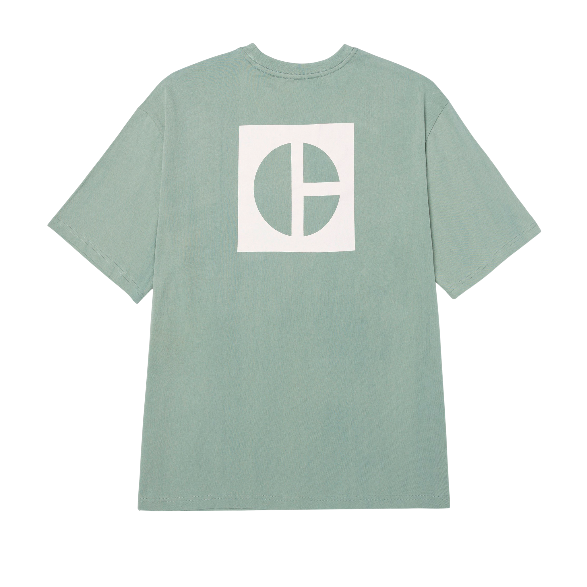 Camiseta Relaxed Cat C Block para hombre color verde