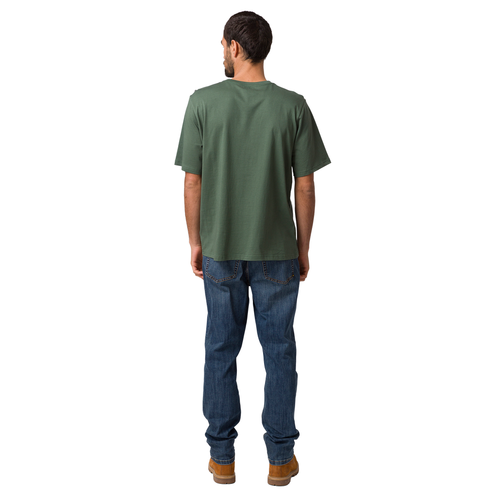 Camiseta Solid Pocket para hombre color verde