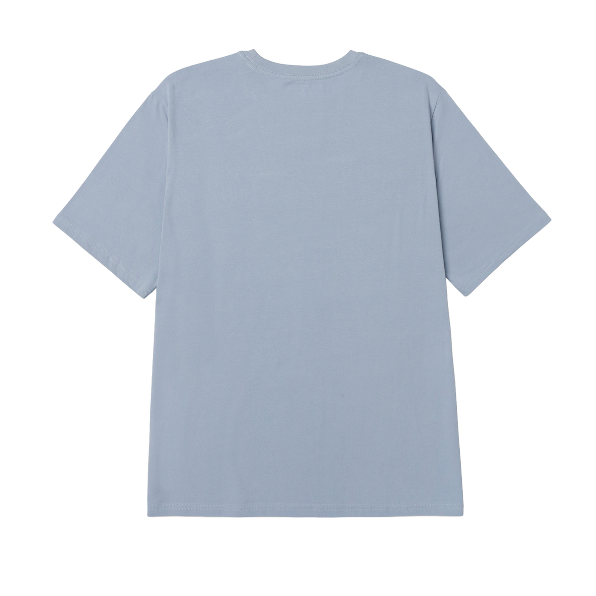 Camiseta Solid Pocket para hombre color celeste